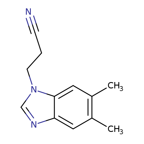 3-(5,6-Dimethyl-1h-benzimidazol-1-yl)propanenitrile