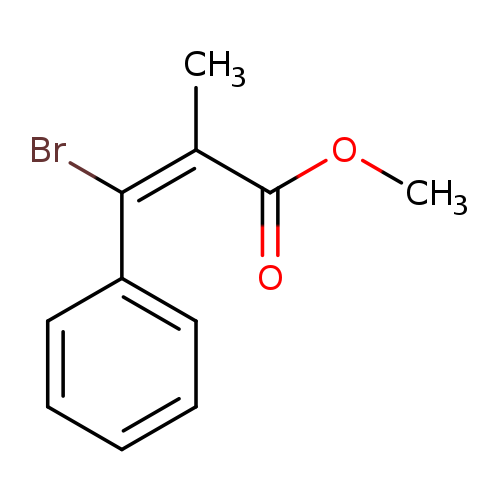 (E)-Methyl3-bromo-2-methyl-3-phenylacrylate