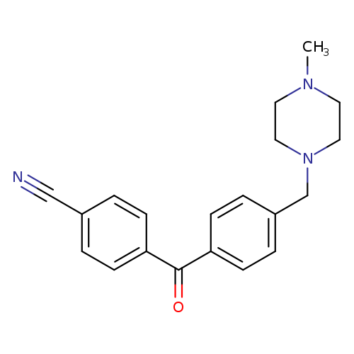 4-CYANO-4'-(4-METHYLPIPERAZINOMETHYL) BENZOPHENONE