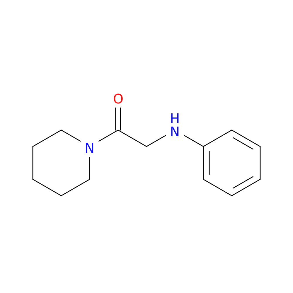 2-(phenylamino)-1-(piperidin-1-yl)ethan-1-one