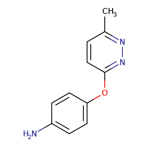 4-[(6-Methylpyridazin-3-yl)oxy]aniline