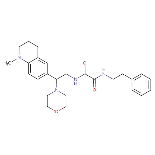 N-[2-(1-methyl-1,2,3,4-tetrahydroquinolin-6-yl)-2-(morpholin-4-yl)ethyl]-N'-(2-phenylethyl)ethanediamide