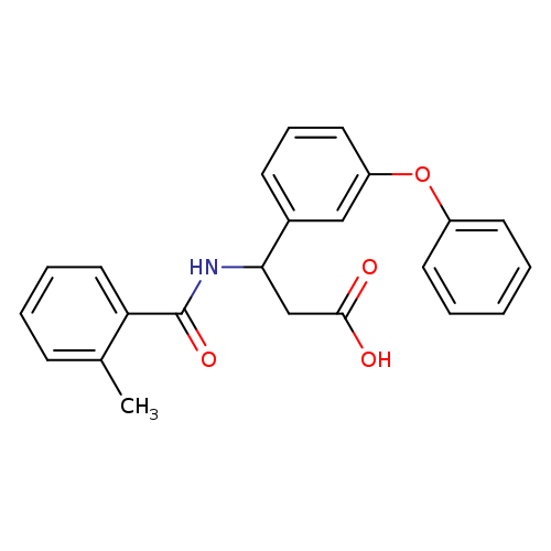 3-[(2-methylphenyl)formamido]-3-(3-phenoxyphenyl)propanoic acid