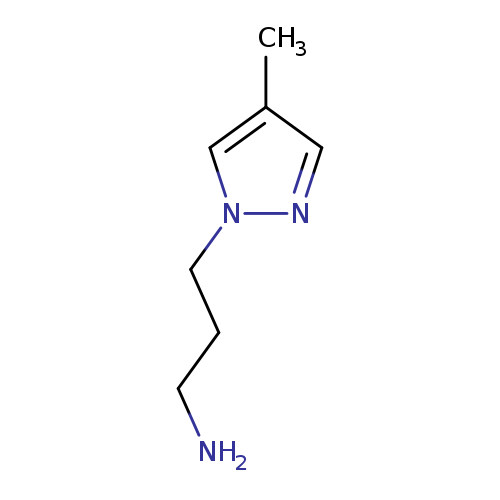 3-(4-Methyl-1h-pyrazol-1-yl)propan-1-amine