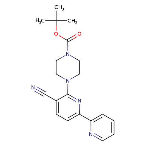 tert-Butyl 4-(5-cyano-[2,2'-bipyridin]-6-yl)piperazine-1-carboxylate
