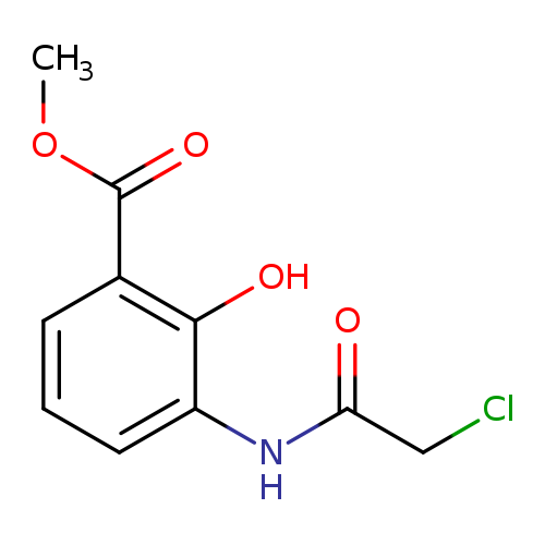 methyl 3-(2-chloroacetamido)-2-hydroxybenzoate