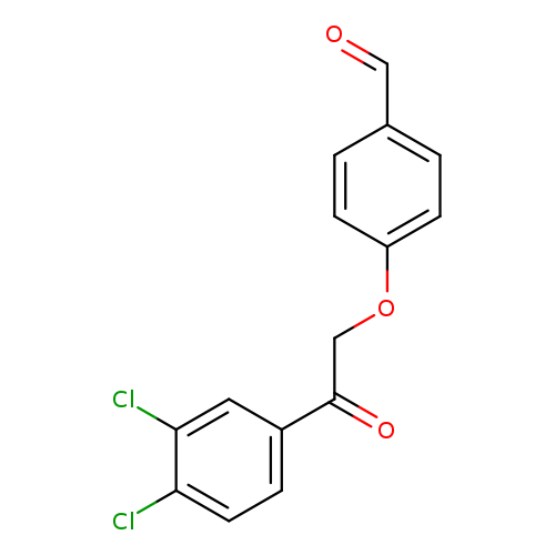 4-[2-(3,4-dichlorophenyl)-2-oxoethoxy]benzaldehyde