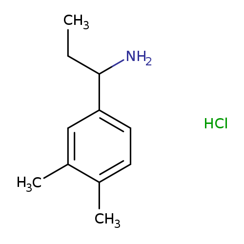[1-(3,4-DIMETHYLPHENYL)PROPYL]AMINE HYDROCHLORIDE