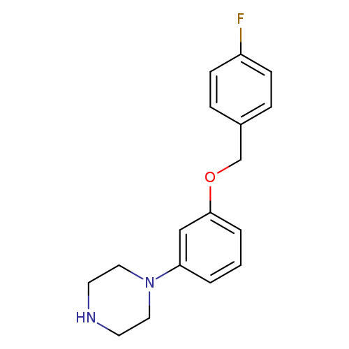 1-{3-[(4-fluorophenyl)methoxy]phenyl}piperazine