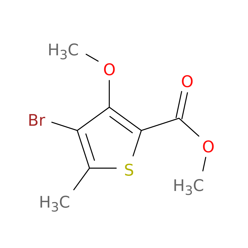 Methyl 4-bromo-3-methoxy-5-methylthiophene-2-carboxylate