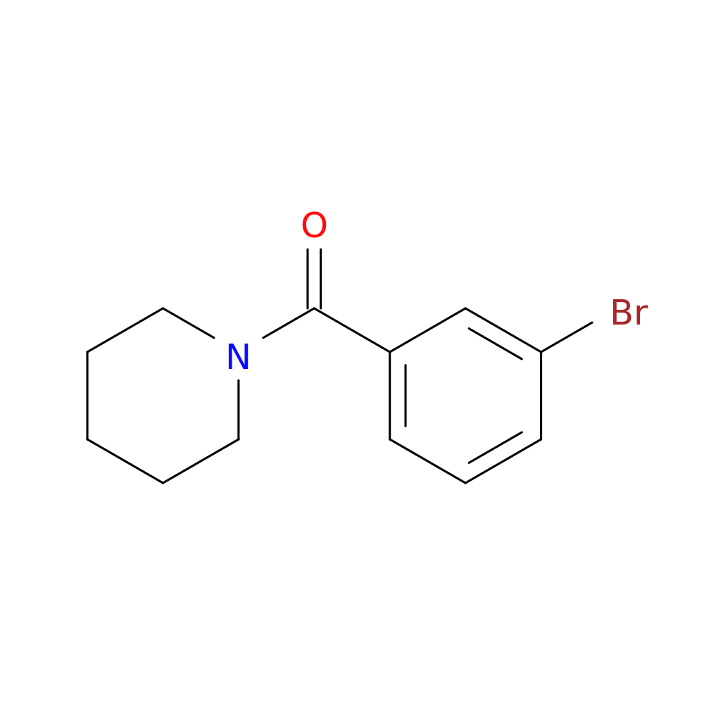 1-(3-Bromobenzoyl)piperidine
