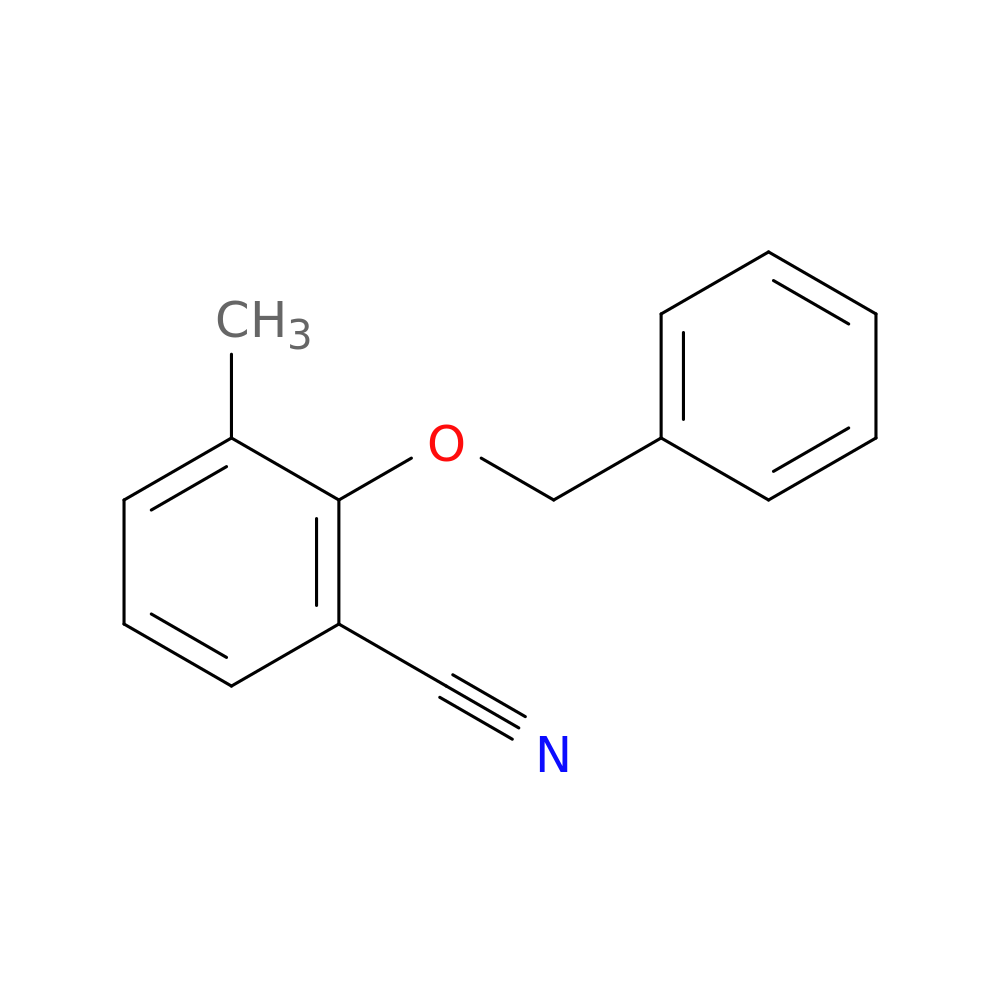 2-(benzyloxy)-3-methylbenzonitrile