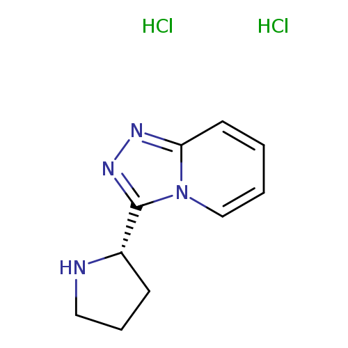 (2S)-2-{[1,2,4]triazolo[4,3-a]pyridin-3-yl}pyrrolidine dihydrochloride