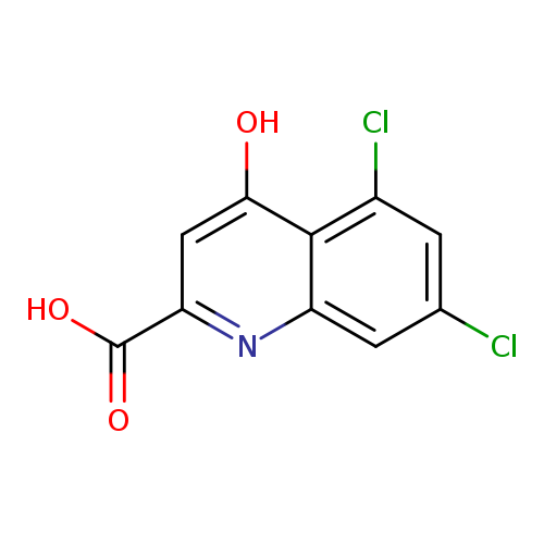 2-Quinolinecarboxylic acid, 5,7-dichloro-4-hydroxy-