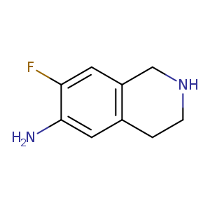 6-Isoquinolinamine, 7-fluoro-1,2,3,4-tetrahydro-