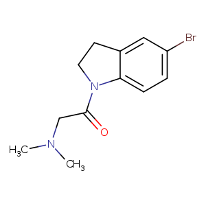 1-(5-Bromoindolin-1-yl)-2-(dimethylamino)ethanone