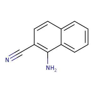 2-Naphthalenecarbonitrile, 1-amino-