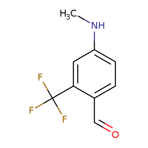 4-(Methylamino)-2-(trifluoromethyl)benzaldehyde