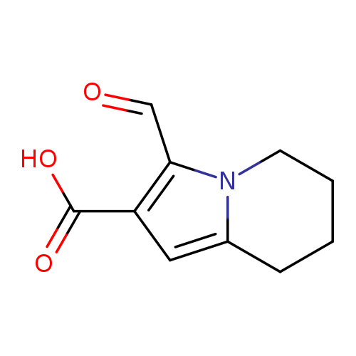 3-formyl-5,6,7,8-tetrahydroindolizine-2-carboxylic acid