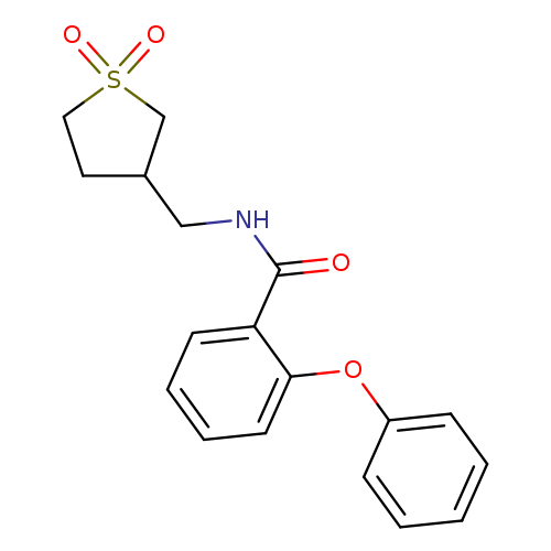 N-[(1,1-dioxo-1lambda6-thiolan-3-yl)methyl]-2-phenoxybenzamide