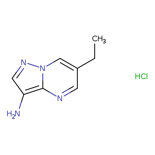 6-ethylpyrazolo[1,5-a]pyrimidin-3-aminehydrochloride
