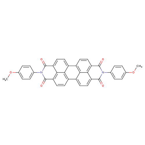Anthra[2,1,9-def:6,5,10-d'e'f']diisoquinoline-1,3,8,10(2H,9H)-tetrone,2,9-bis(4-methoxyphenyl)-