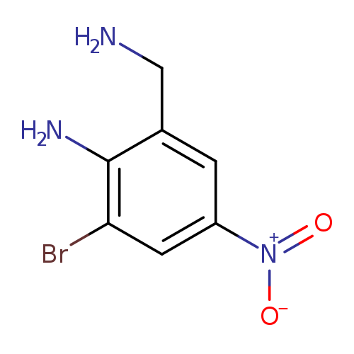 Benzenemethanamine, 2-amino-3-bromo-5-nitro-