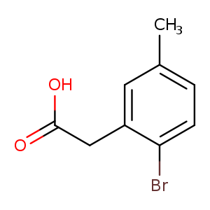 2-Bromo-5-methylbenzeneacetic acid