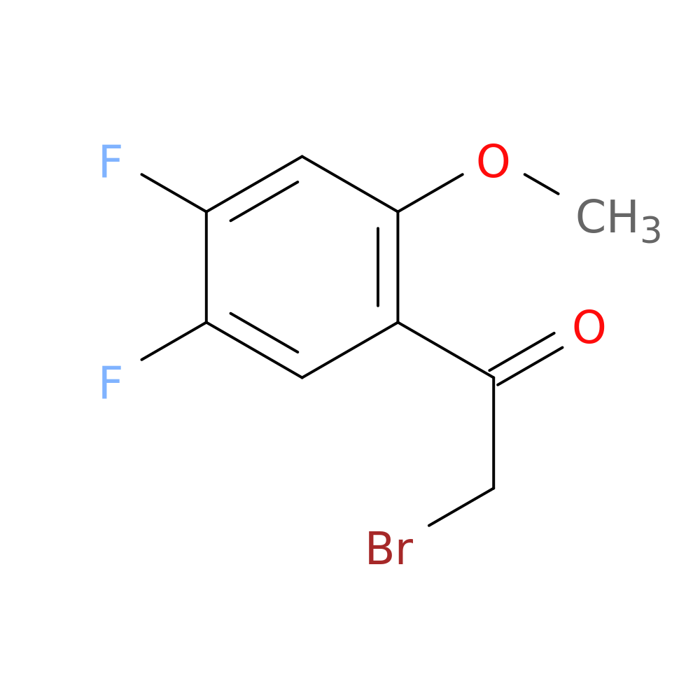 2-bromo-1-(4,5-difluoro-2-methoxyphenyl)ethan-1-one