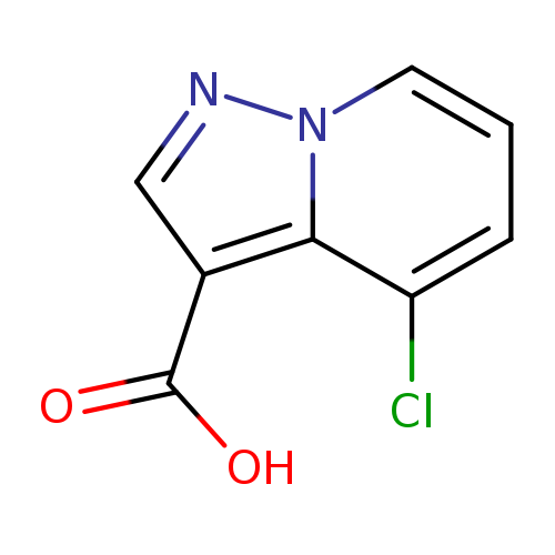 Pyrazolo[1,5-a]pyridine-3-carboxylic acid, 4-chloro-