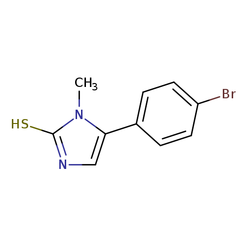 5-(4-bromophenyl)-1-methyl-1H-imidazole-2-thiol