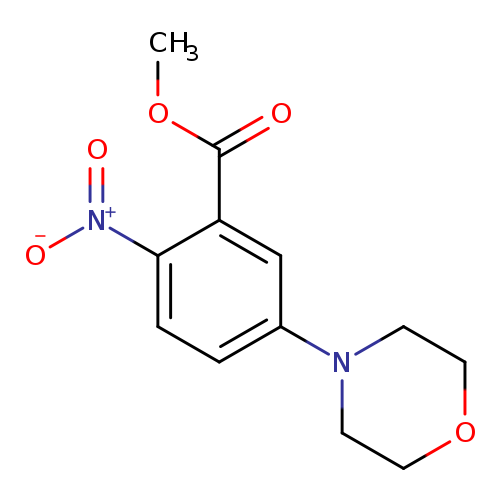 Methyl 5-morpholino-2-nitrobenzoate