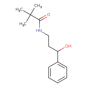 N-(3-hydroxy-3-phenylpropyl)-2,2-dimethylpropanamide