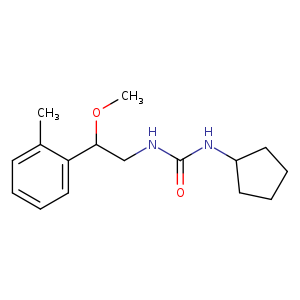 3-cyclopentyl-1-[2-methoxy-2-(2-methylphenyl)ethyl]urea