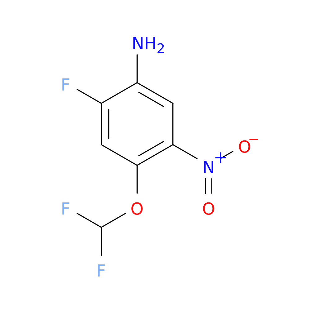 4-(difluoromethoxy)-2-fluoro-5-nitroaniline