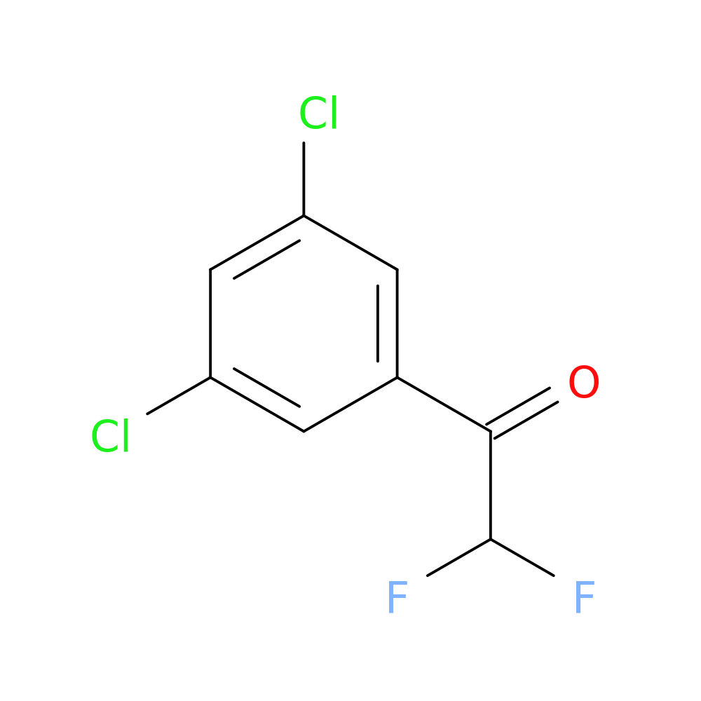 1-(3,5-Dichlorophenyl)-2,2-difluoroethan-1-one