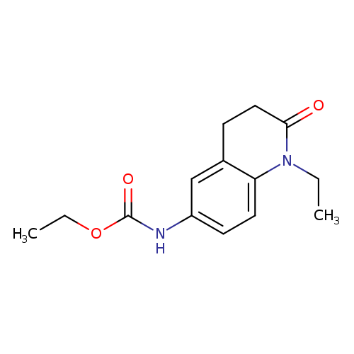 ethyl N-(1-ethyl-2-oxo-1,2,3,4-tetrahydroquinolin-6-yl)carbamate