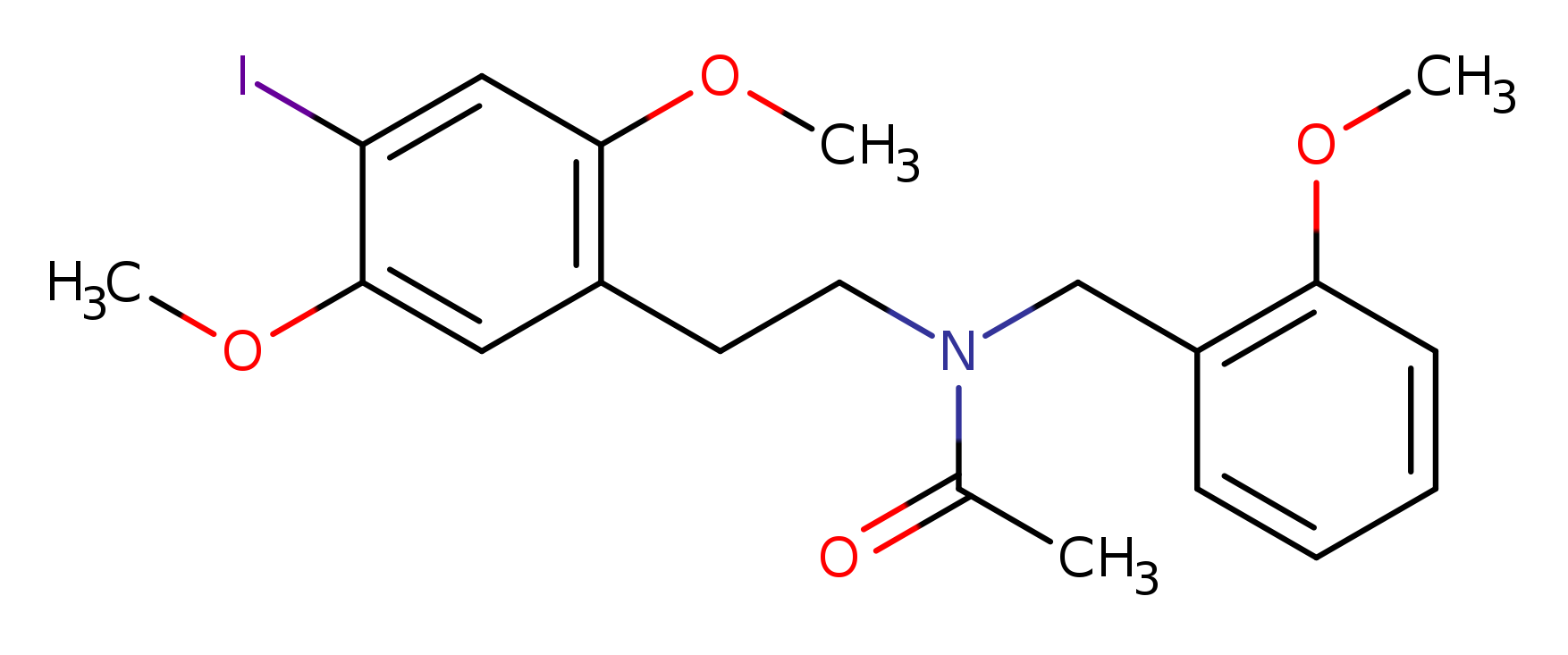 N-(4-iodo-2,5-dimethoxyphenethyl)-N-(2-methoxybenzyl)acetamide