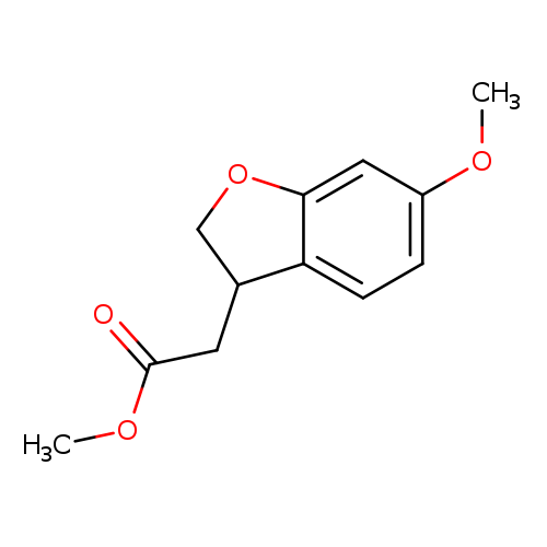 Methyl 6-methoxy-2,3-dihydrobenzofuran-3-acetate
