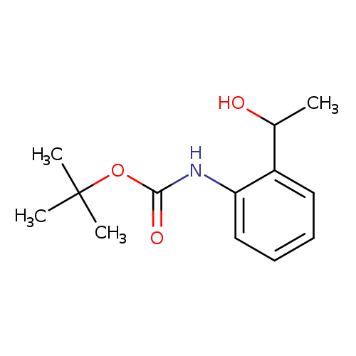 Carbamicacid, [2-(1-hydroxyethyl)phenyl]-, 1,1-dimethylethyl ester (9CI)