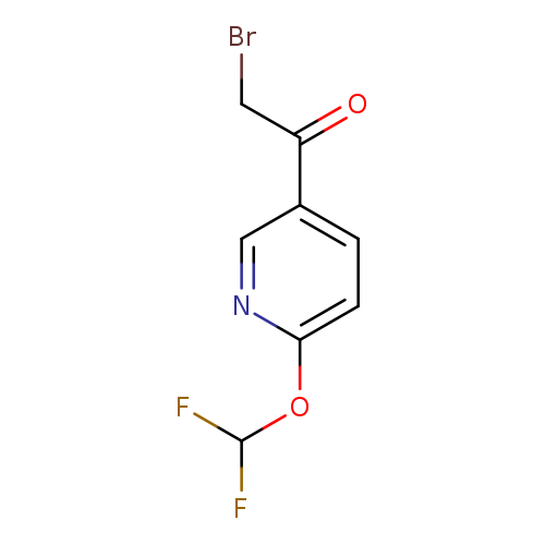 2-Bromo-1-(6-(difluoromethoxy)pyridin-3-yl)ethanone