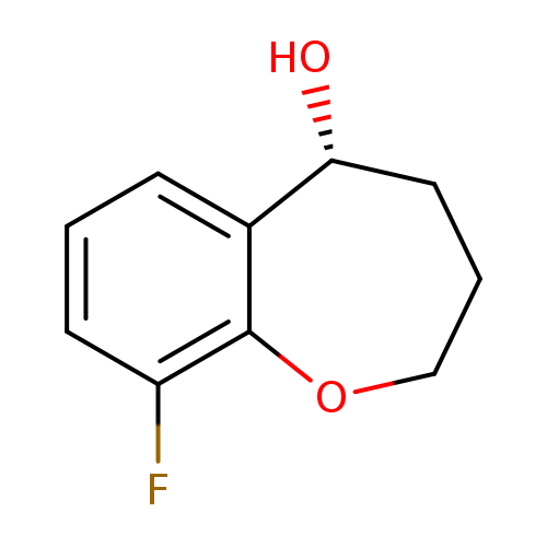 (5R)-9-fluoro-2,3,4,5-tetrahydro-1-benzoxepin-5-ol