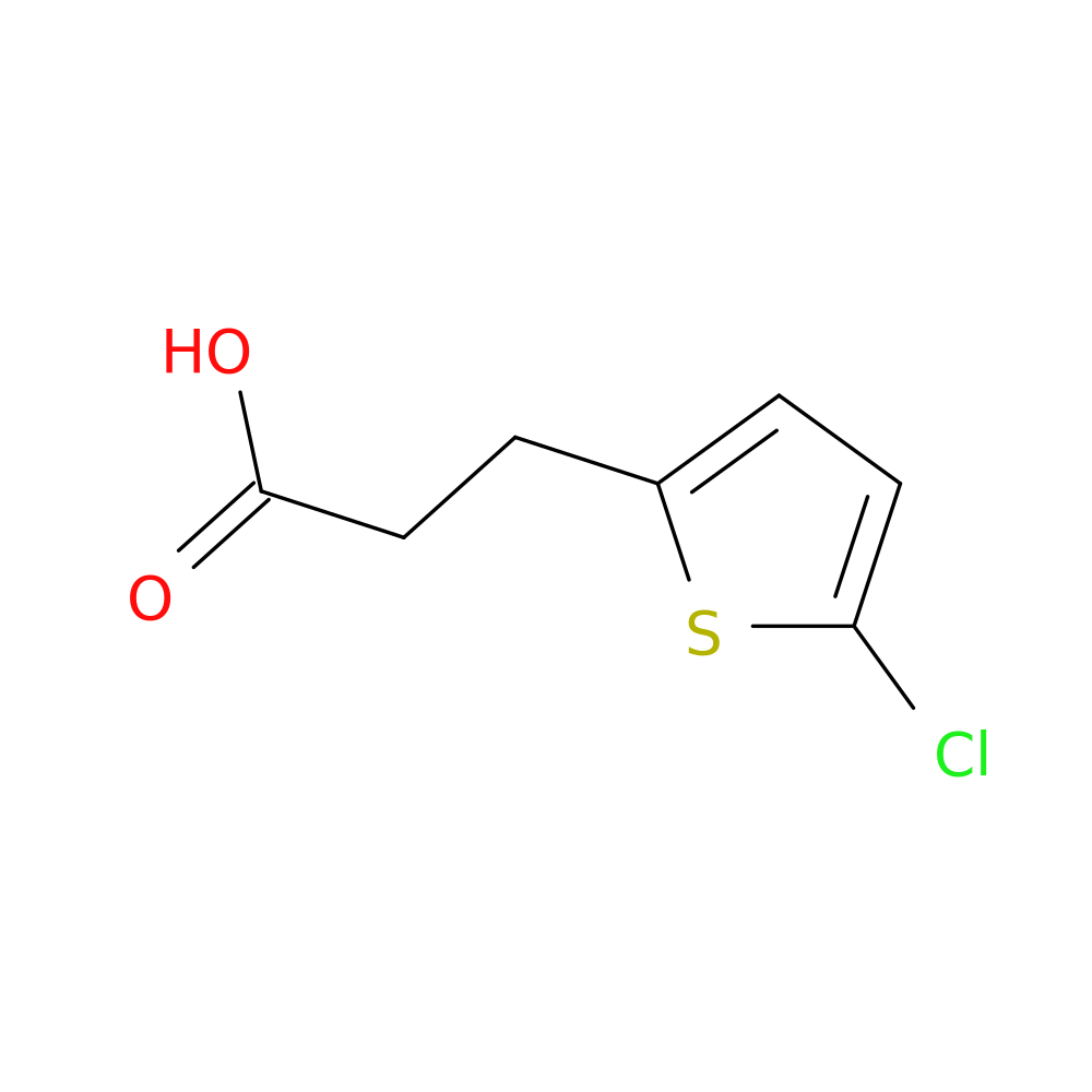 3-(5-chlorothiophen-2-yl)propanoic acid