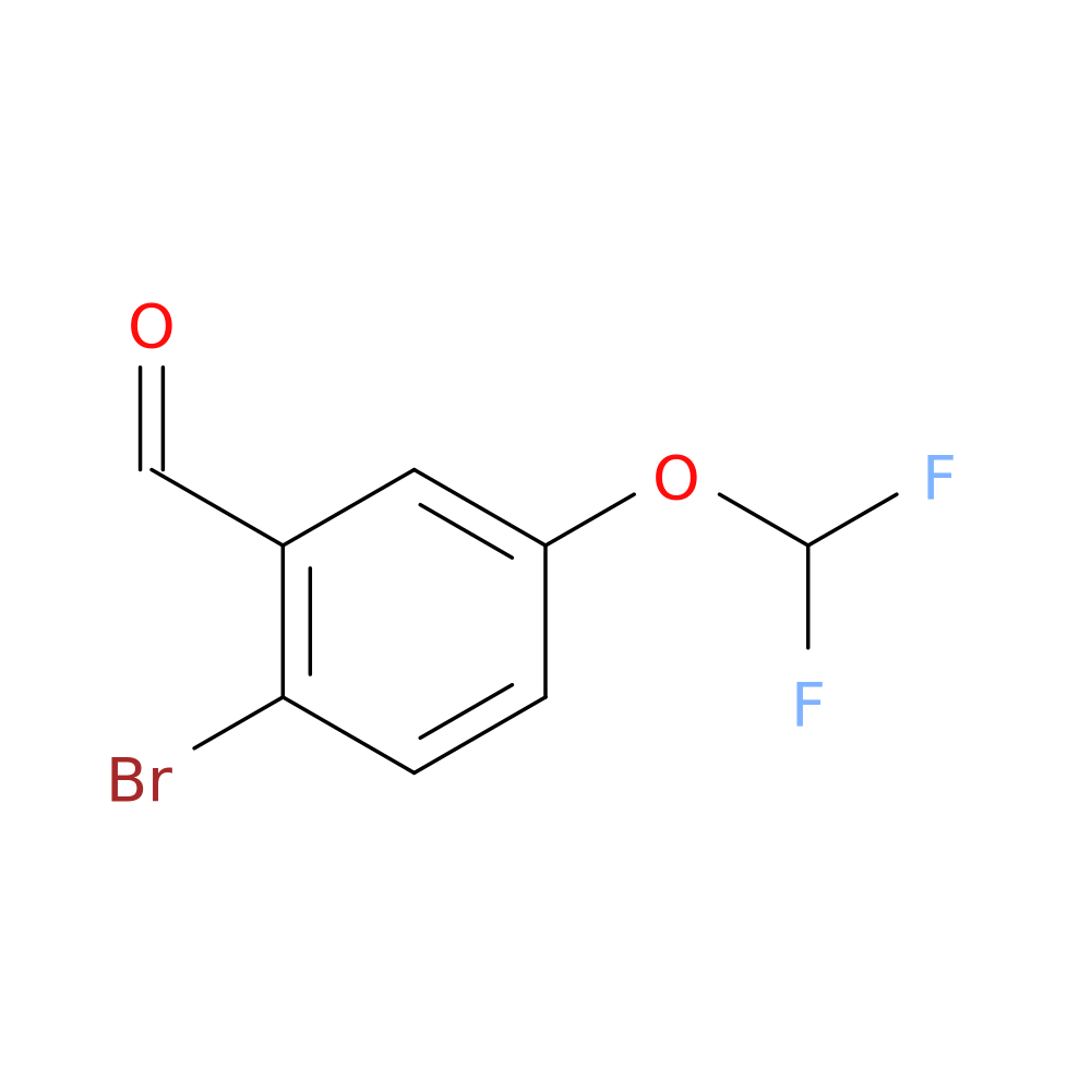 2-Bromo-5-(difluoromethoxy)benzaldehyde