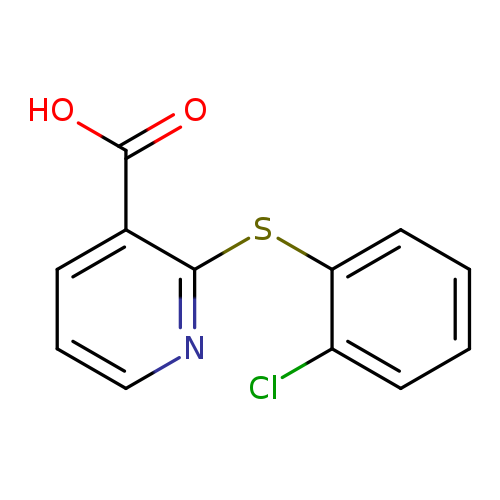 2-[(2-chlorophenyl)sulfanyl]pyridine-3-carboxylic acid