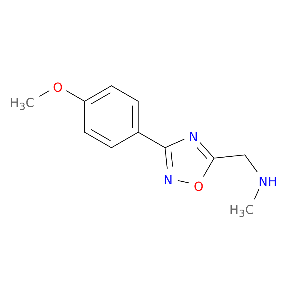 1-[3-(4-Methoxyphenyl)-1,2,4-oxadiazol-5-yl]-n-methylmethanamine