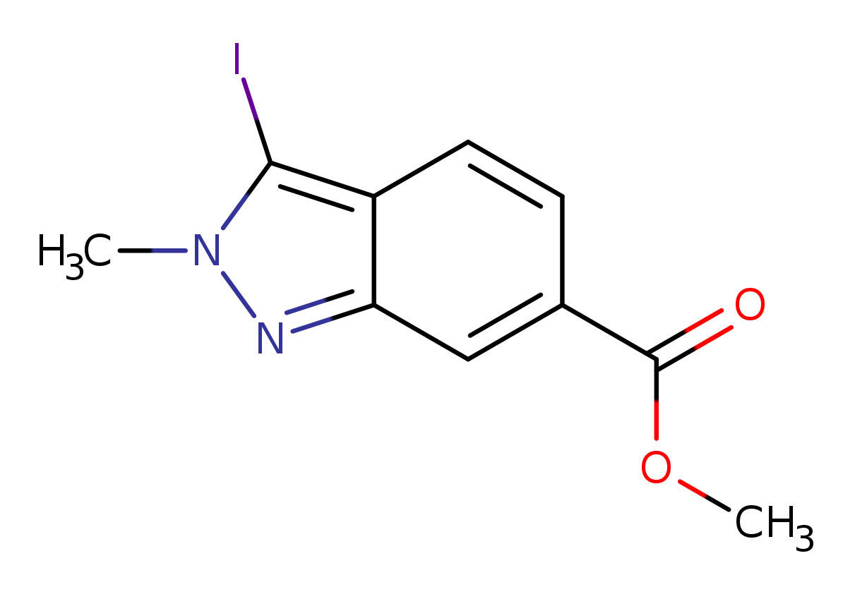 Methyl 3-iodo-2-methyl-2,3-dihydro-1H-indazole-6-carboxylate