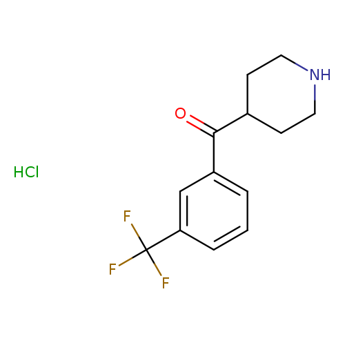Piperidin-4-yl(3-(trifluoromethyl)phenyl)methanone hydrochloride