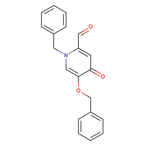 1-benzyl-5-(benzyloxy)-4-oxo-1,4-dihydropyridine-2-carbaldehyde