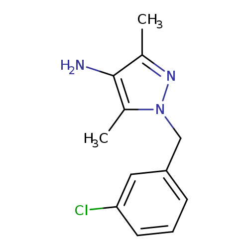 1-(3-Chlorobenzyl)-3,5-dimethyl-1h-pyrazol-4-amine